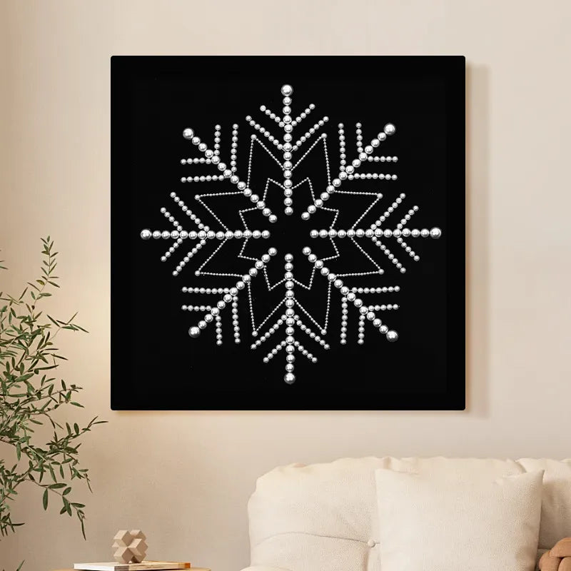 Snowflake Design Pearl Painting Kit