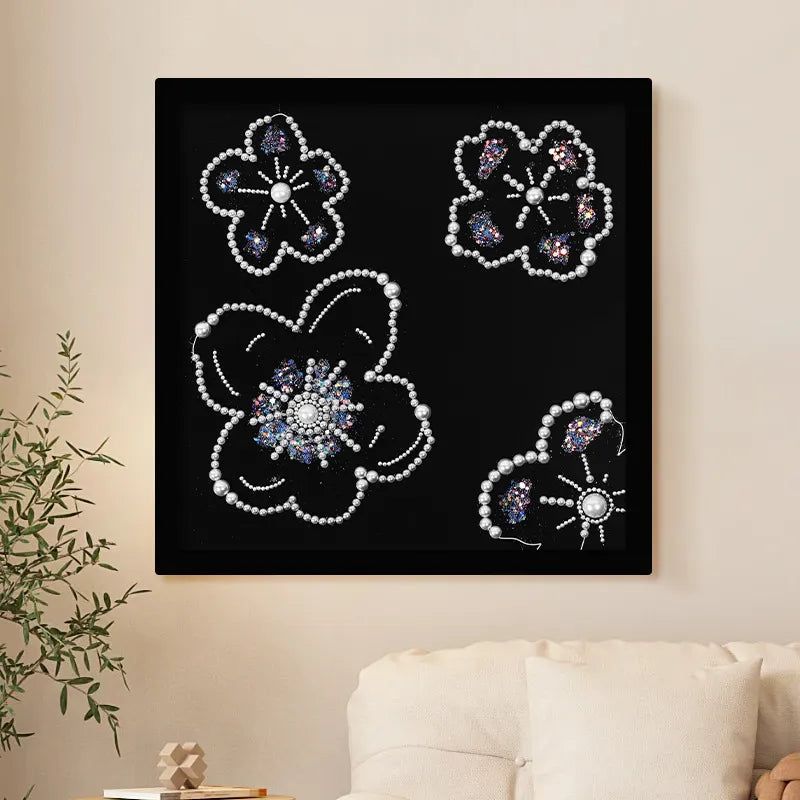 Aassort Pearl Painting Kit – DIY Pearl Effect Art for Home Décor, Gifts & Family Fun