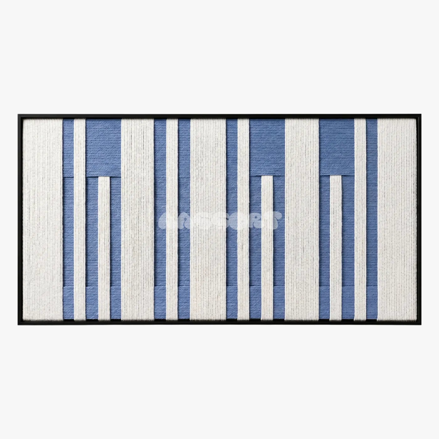 Blue Cadence - Textile Art #RE031