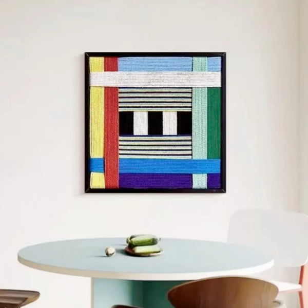 Childhood Old Toys - Textile Art #SQ005