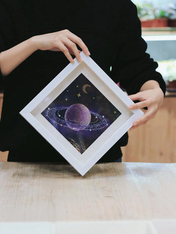 Purple Asteroid Painting Kit – DIY Cosmic Art | Create Stunning Purple Space Rocks