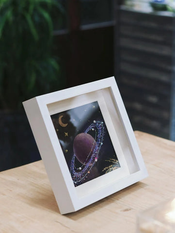 Purple Asteroid Painting Kit – DIY Cosmic Art | Create Stunning Purple Space Rocks