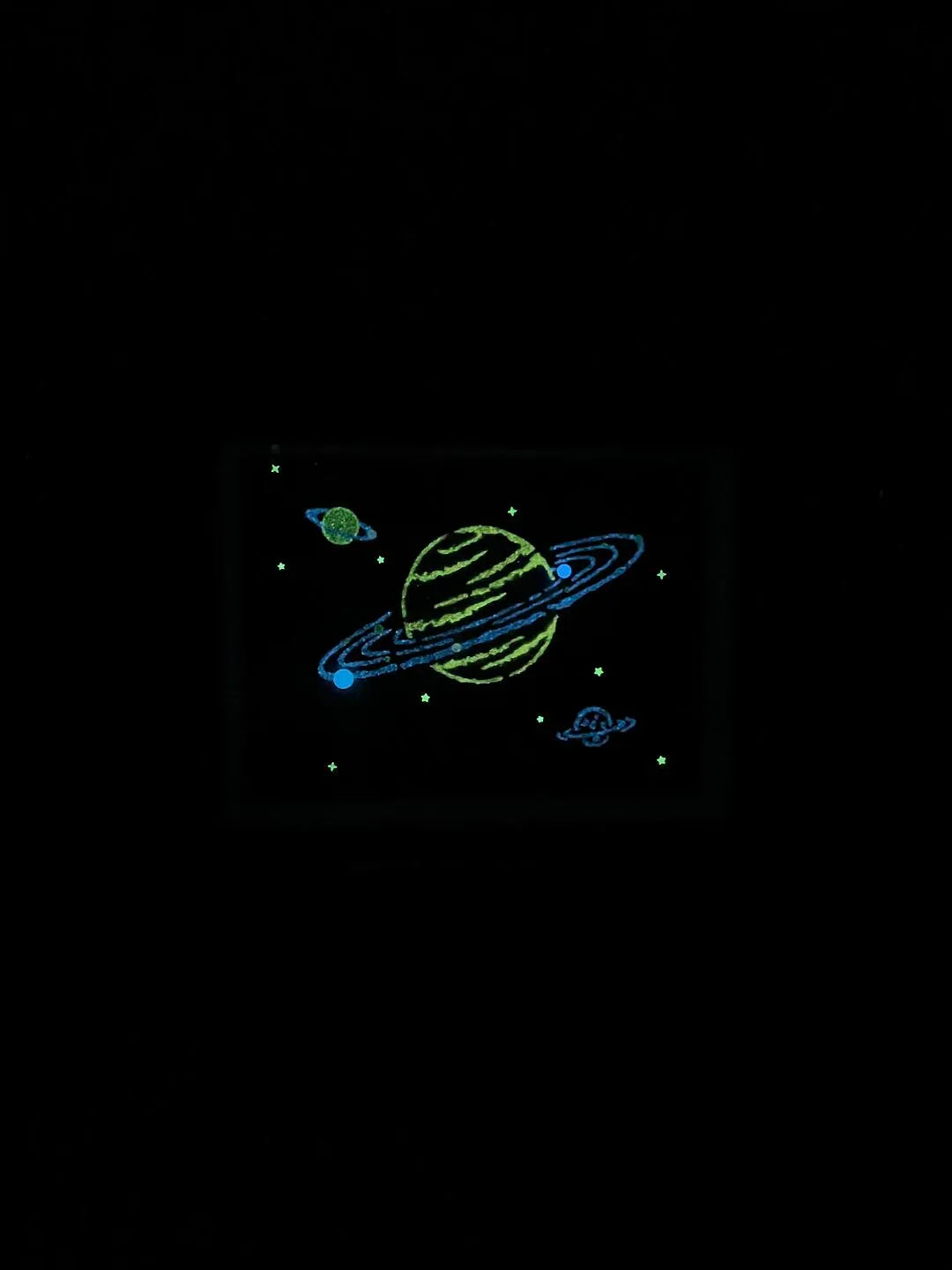 Glow-in-the-Dark Asteroid Painting Kit – Create Luminous Space Art | DIY Cosmic Glow