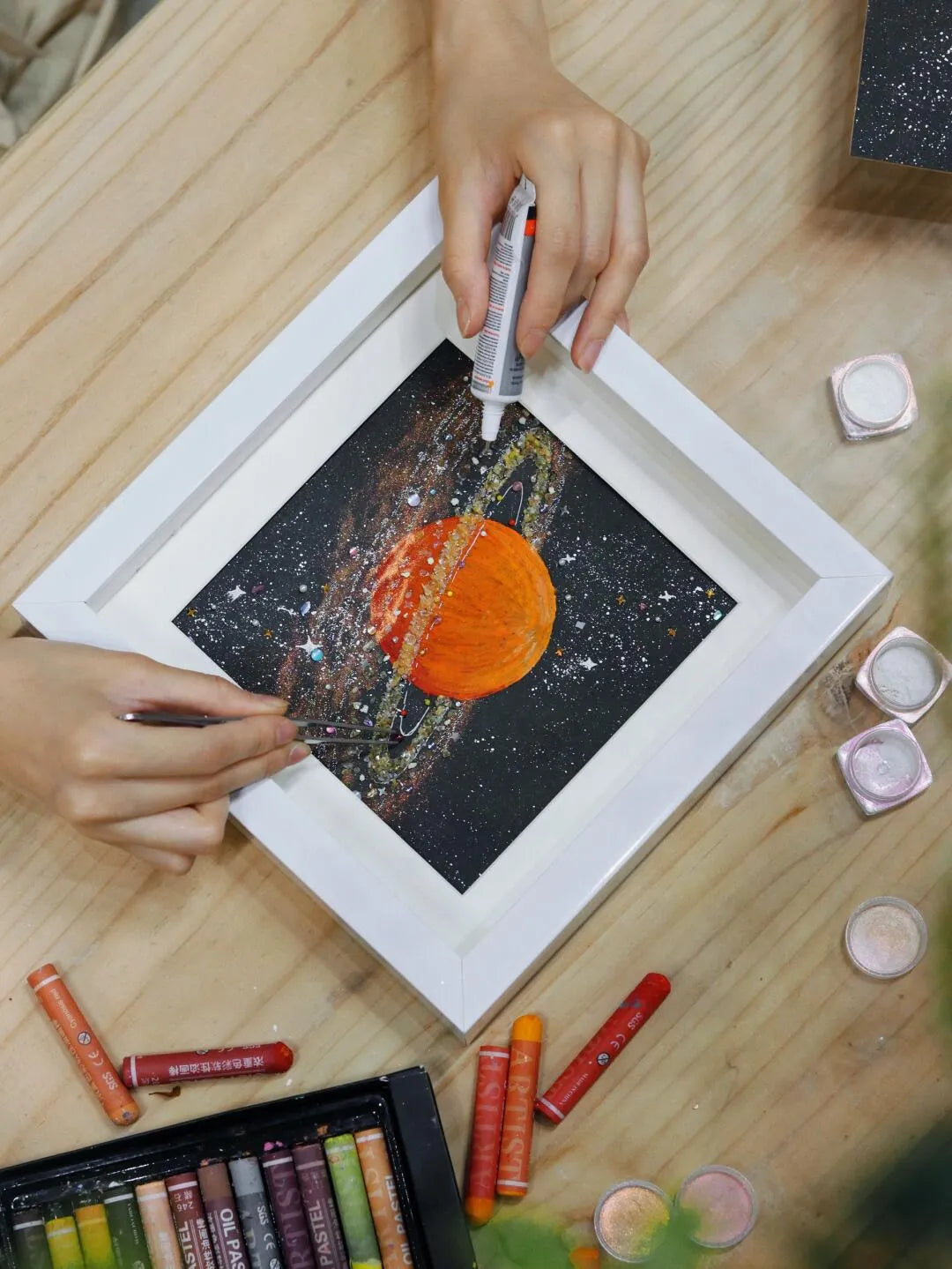 Mars Planet Painting Kit – Create Stunning Red Planet Art | DIY Space Art