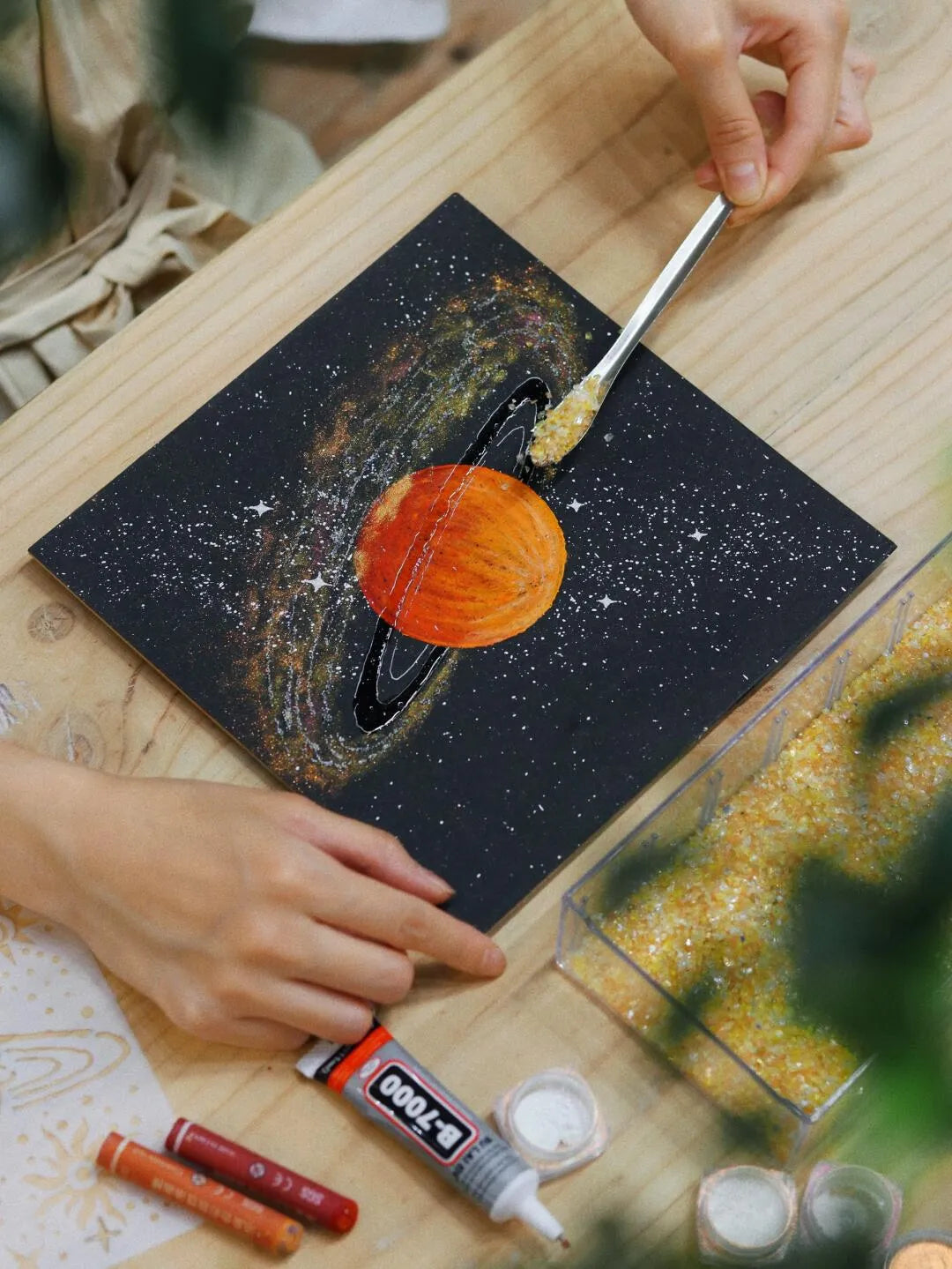 Mars Planet Painting Kit – Create Stunning Red Planet Art | DIY Space Art