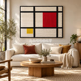 Primary Balance - Textile Art #RE074