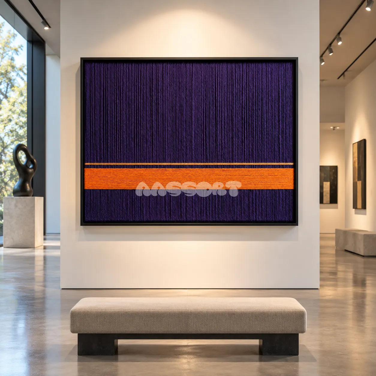 Late Heat - Textile Art #RE072