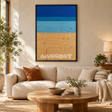 Beach Day - Textile Art #RE079
