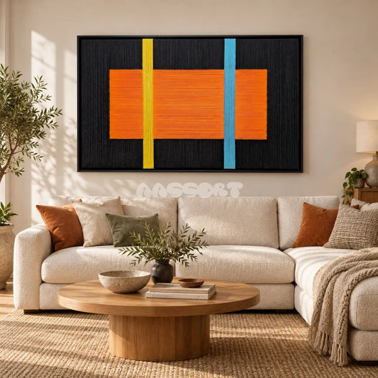 Two Positions - Textile Art #RE084