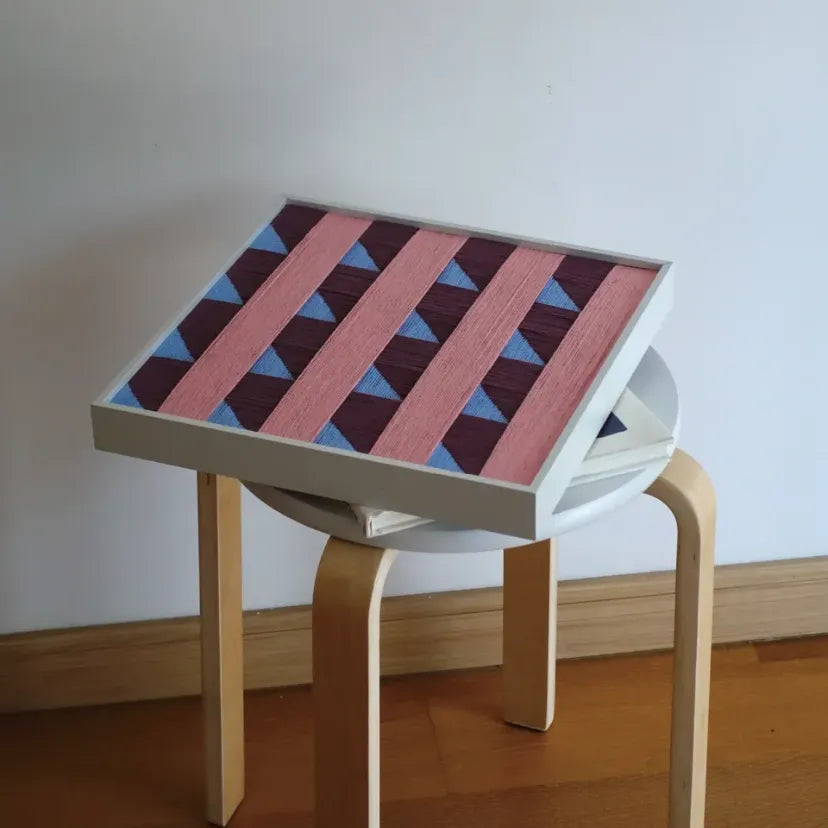 Whispering Bricks — Fiber Art