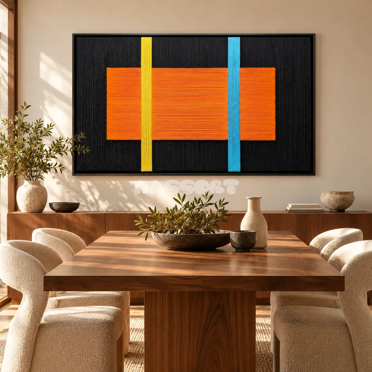 Two Positions - Textile Art #RE084