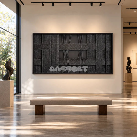 Black Thesis · 2026 One of One · Original Fiber Artwork