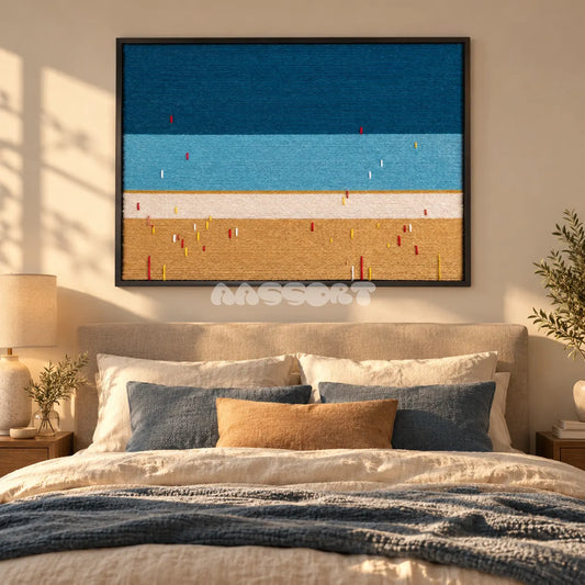 Low Tide - Textile Art #RE077