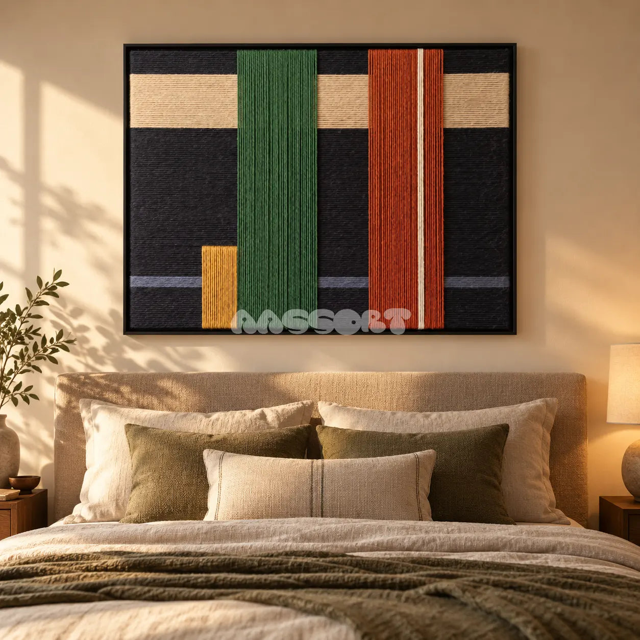 Standing Apart - Textile Art #RE099