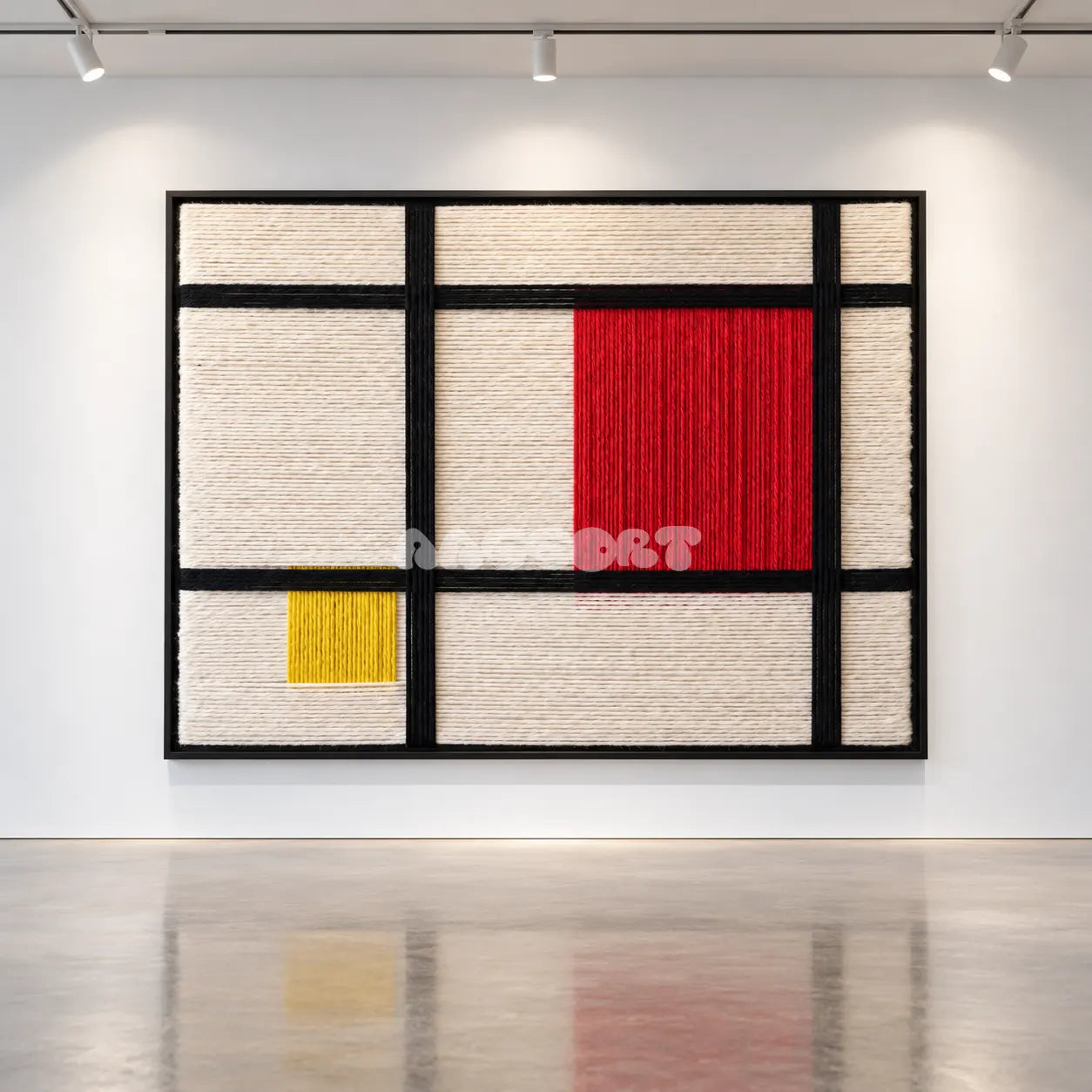 Primary Balance - Textile Art #RE074
