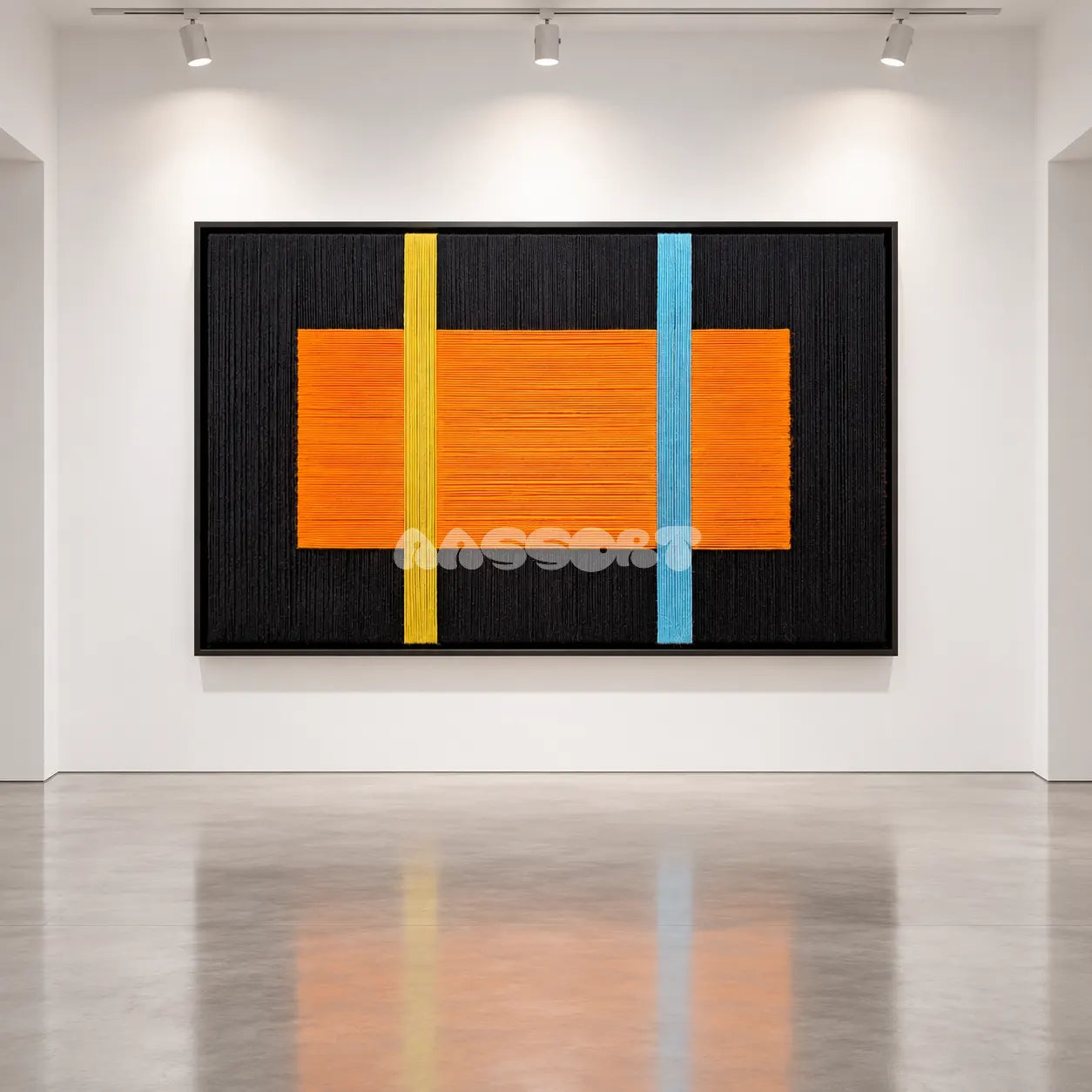 Two Positions - Textile Art #RE084
