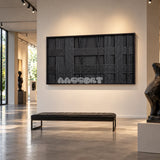 Black Thesis · 2026 One of One · Original Fiber Artwork