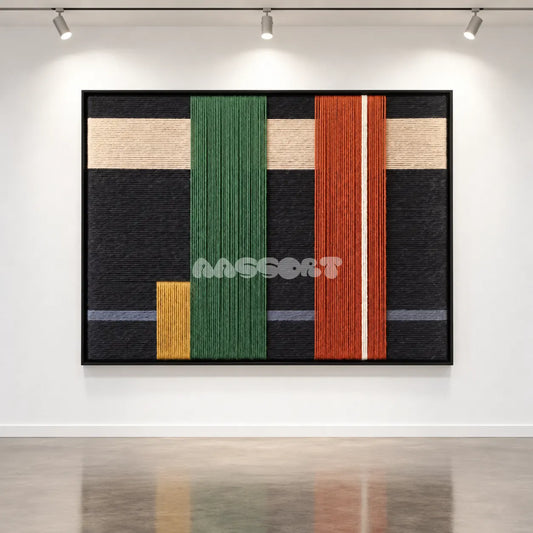 Standing Apart - Textile Art #RE099