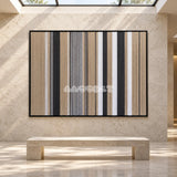 Silent Measure - Textile Art #RE098