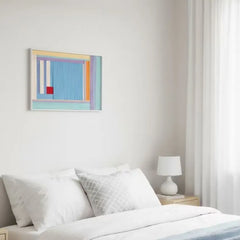 “Summer Letter” - Textured Fiber Wall Art