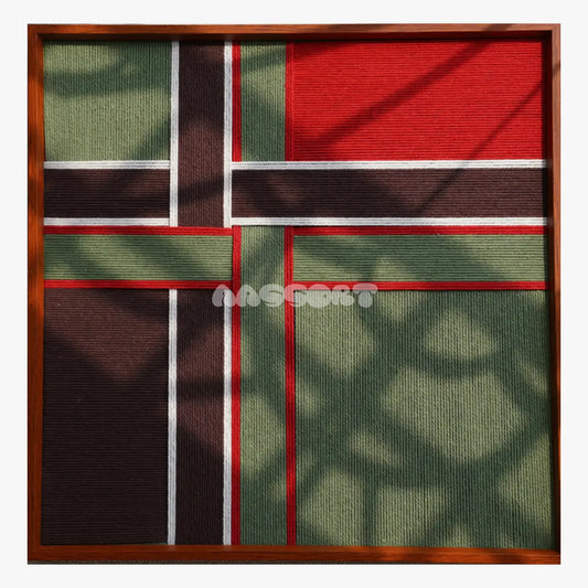 The Gift Ribbon - Textile Art #SQ061