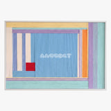 Summer Letter - Textile Art #RE019