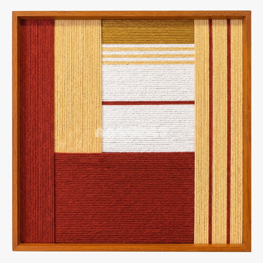 Sun-Baked Terra - Textile Art #SQ086