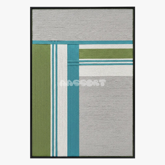 Silent Stream - Textile Art #RE023