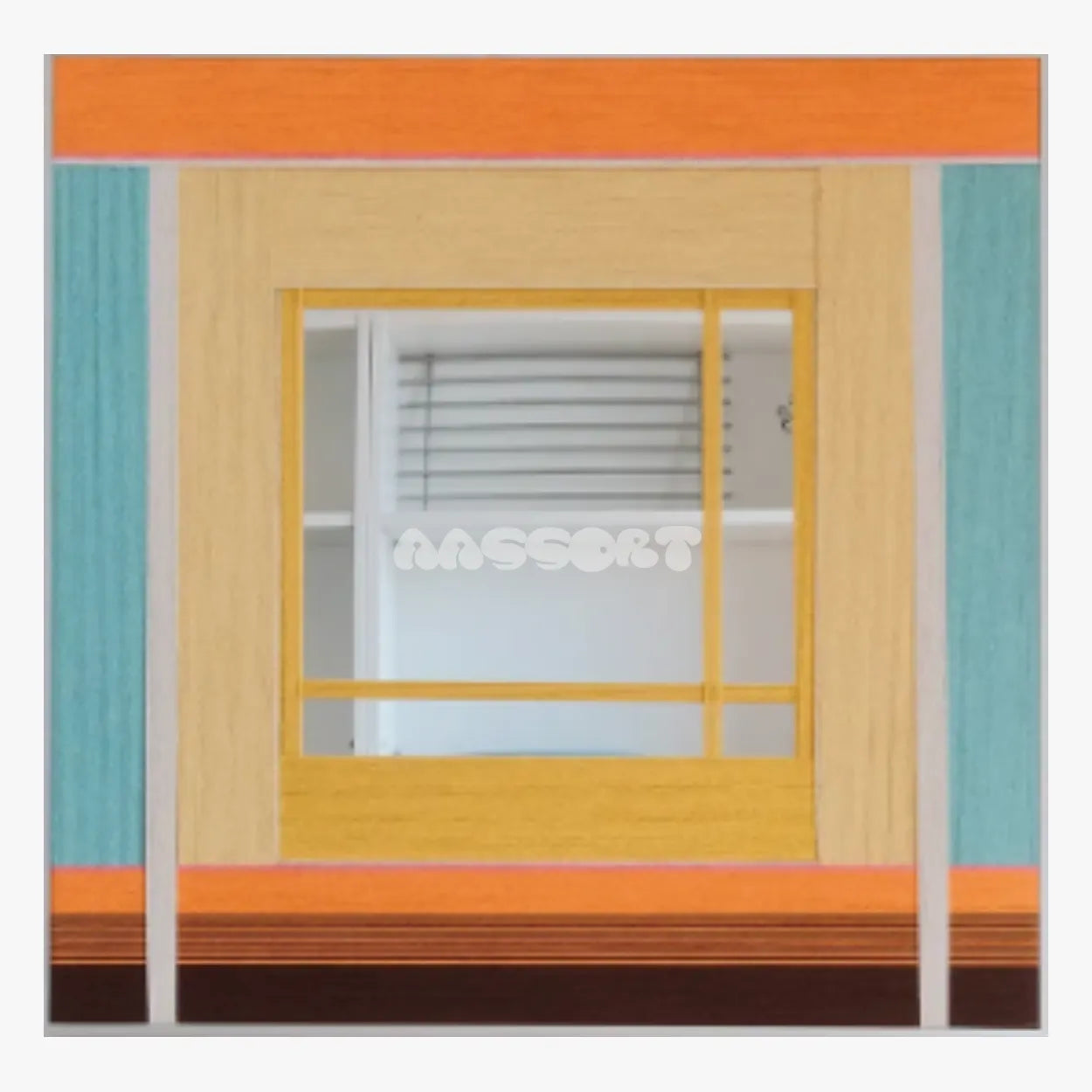 Sun-Drenched Days - Textile Art #SQ051