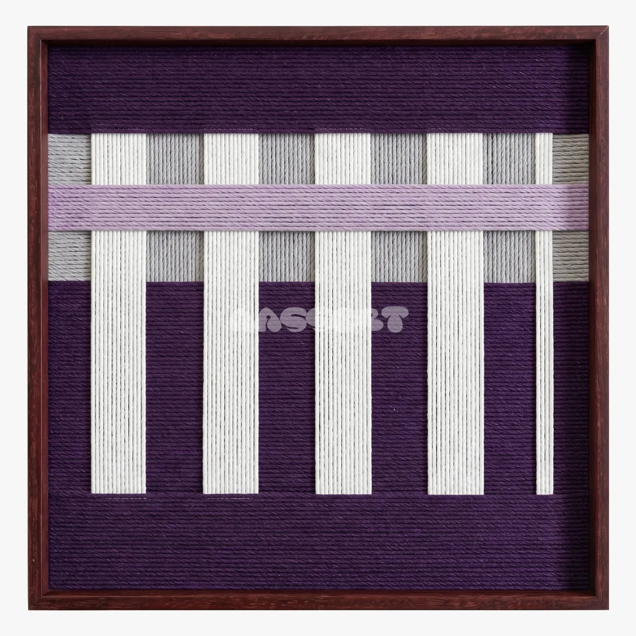 Violet Aftershock - Textile Art #SQ073
