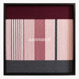 Rosy Pulse - Textile Art #SQ079