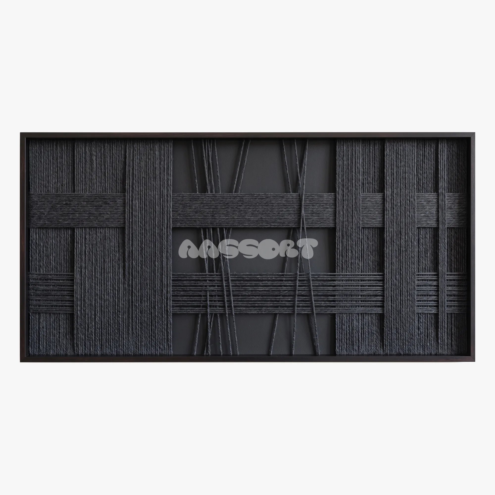 Black Thesis · 2026 One of One · Original Fiber Artwork