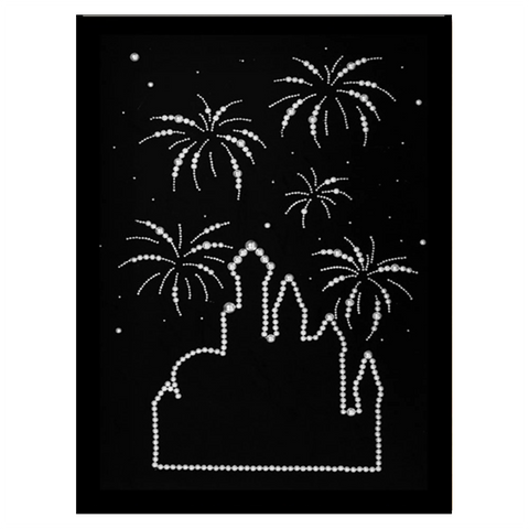 Castle Fireworks Pearl Painting Kit