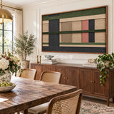 Bergen House - Textile Art #RE063