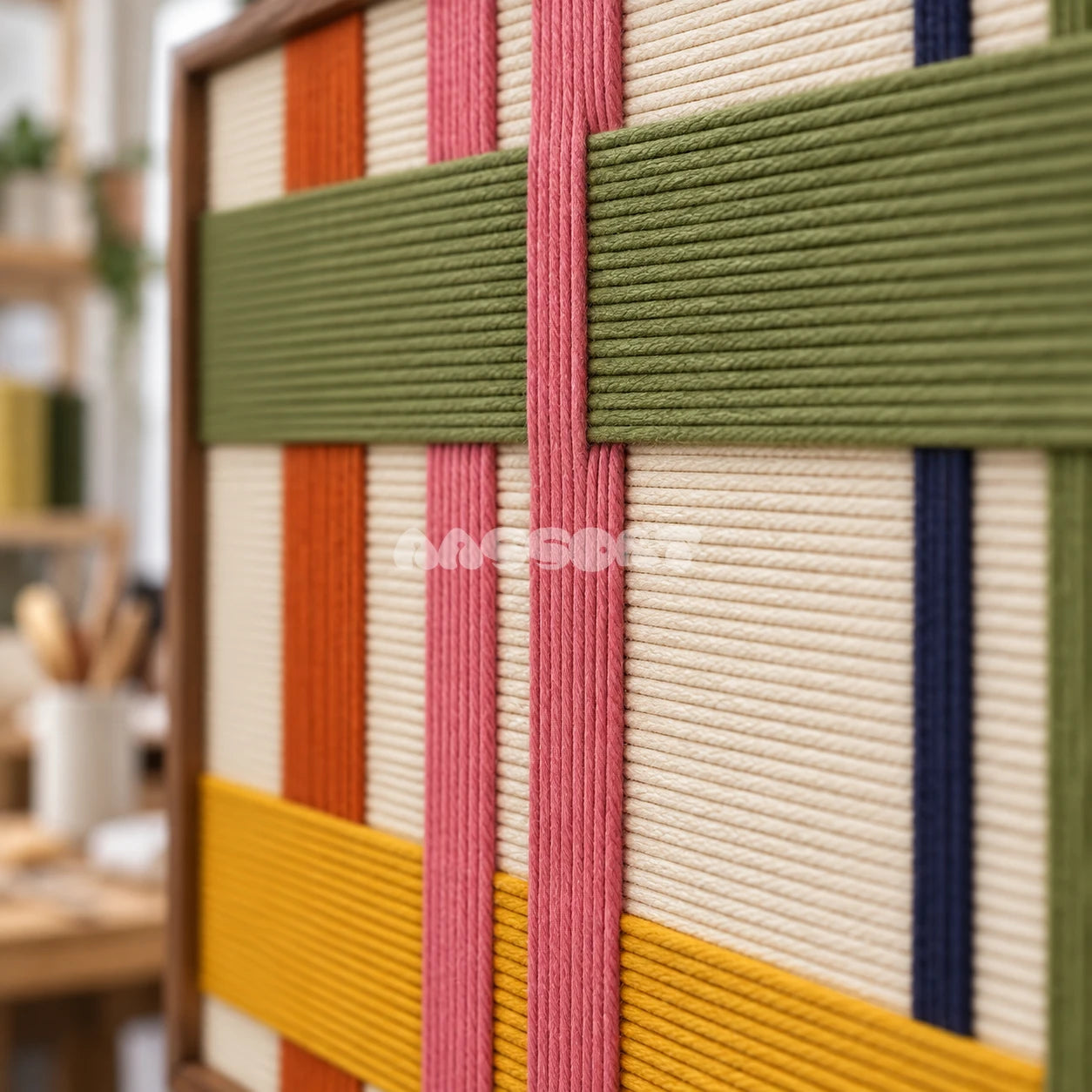 Chromatic Pause - Textile Art #RE064