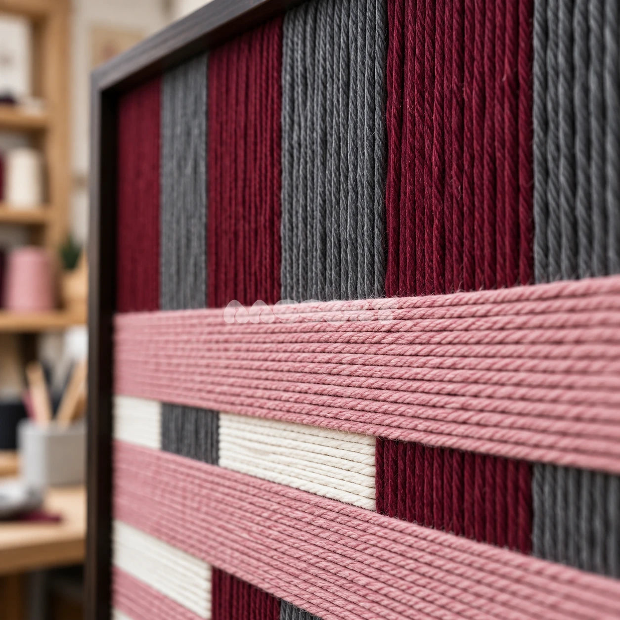 Paris Rouge - Textile Art #SQ152