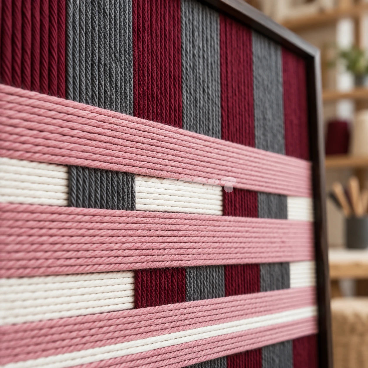 Paris Rouge - Textile Art #SQ152