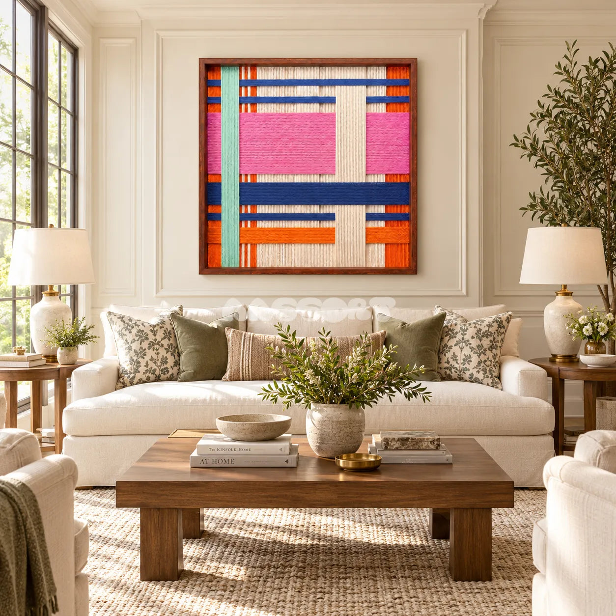 Holiday Windows - Textile Art #SQ156