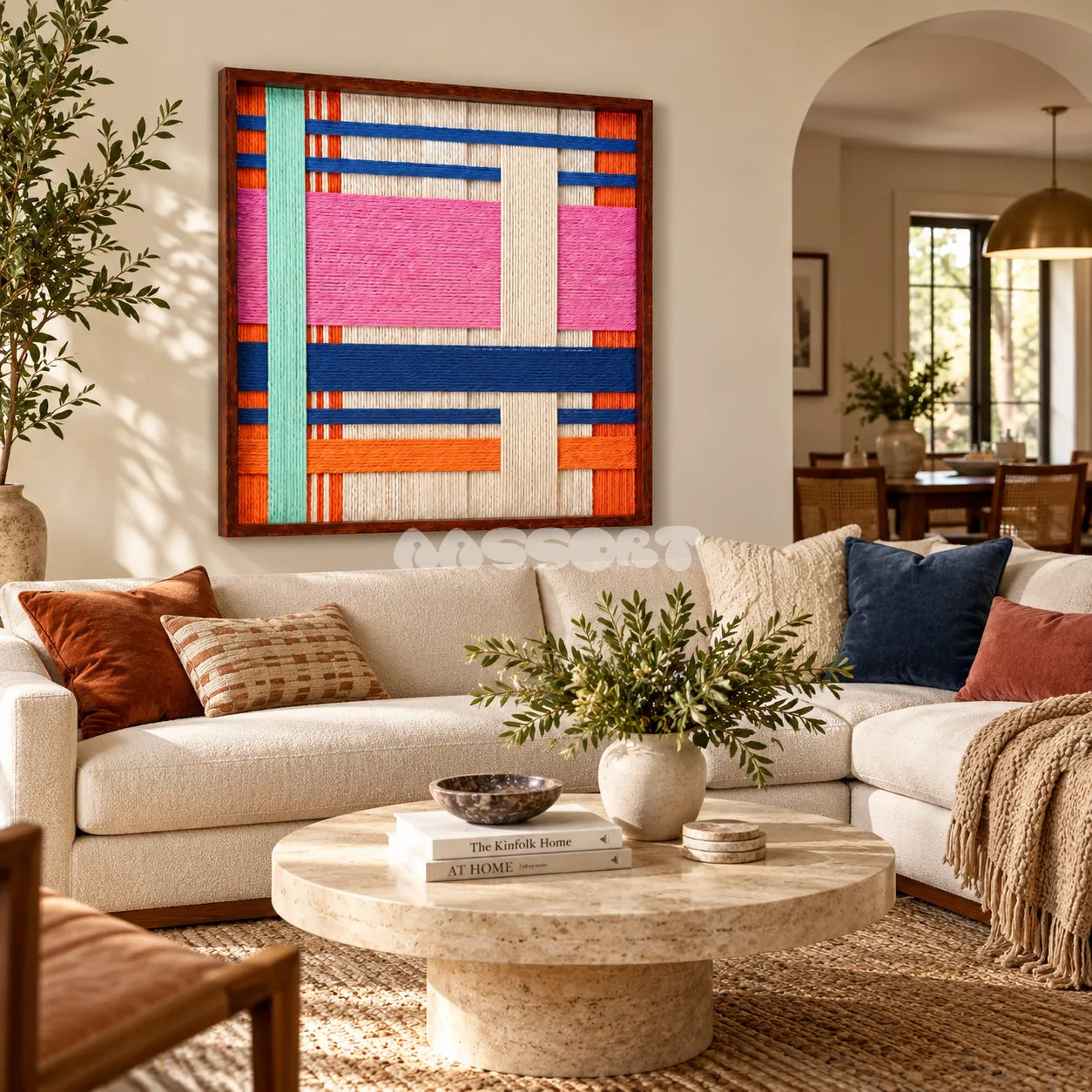 Holiday Windows - Textile Art #SQ156