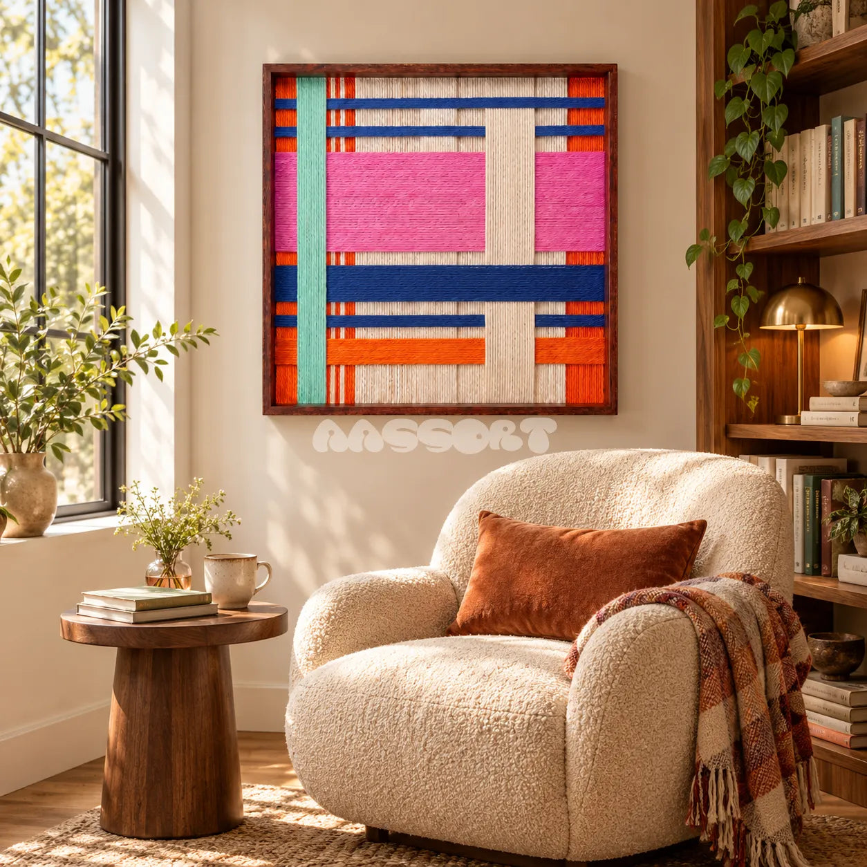 Holiday Windows - Textile Art #SQ156