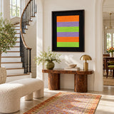 Neon Hymn - Textile Art #RE069