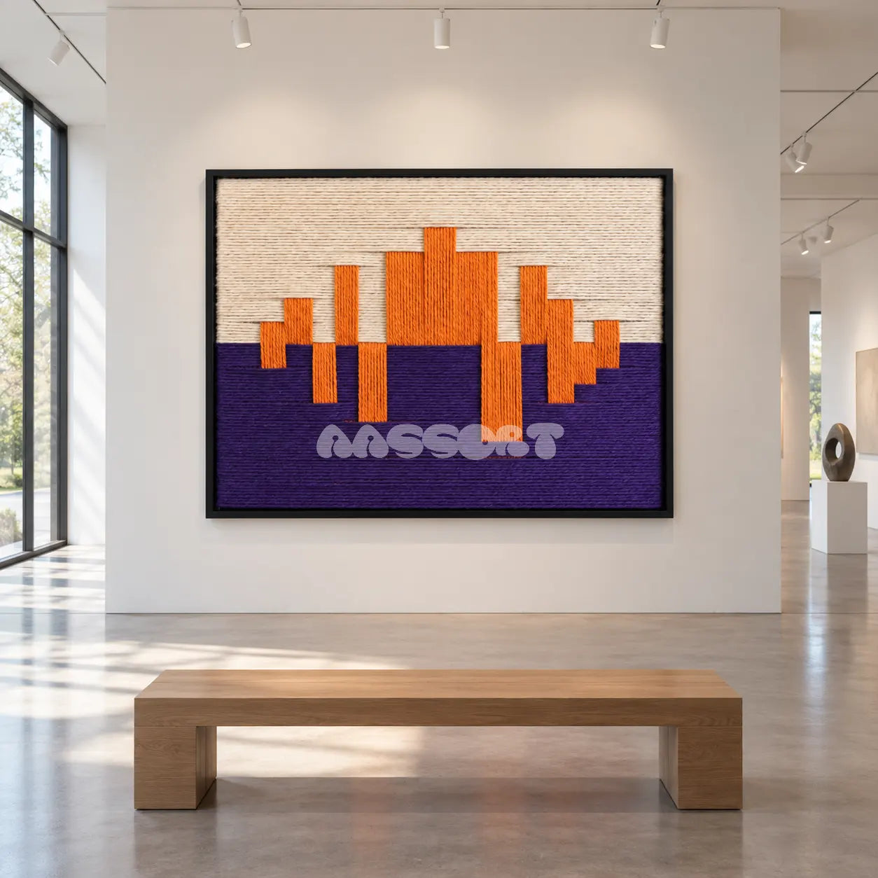 Amber Shore - Textile Art #RE071