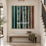 Forest Strata - Textured Fabric Art #TF001
