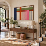 Rosy Interval - Textile Art #RE060