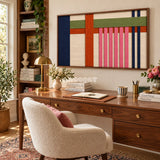 Rosy Interval - Textile Art #RE060