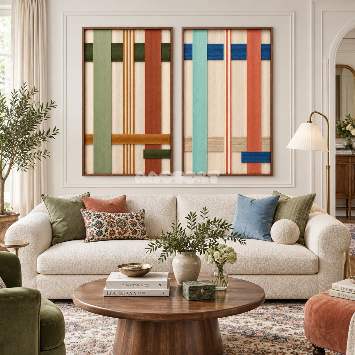 Menorca Light - Textile Art #PR016