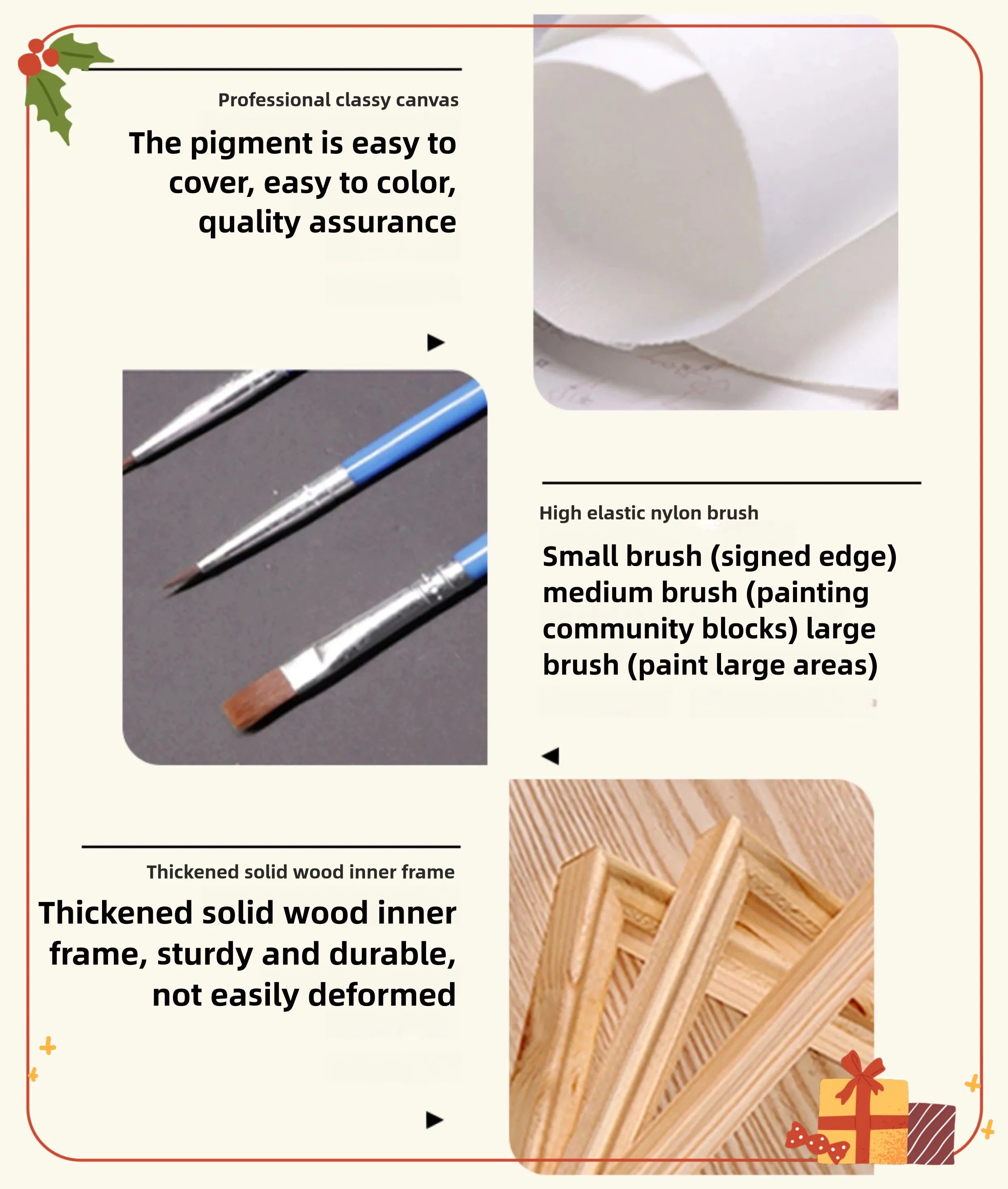 Christmas Tree DIY Painting Set – Custom Holiday Craft Kit