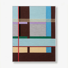 "City Rhythms" — Textured Fiber Wall Art