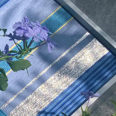 Blue Sea - Textile Art #SQ008