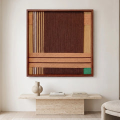 Earthy Fragrance - Textile Art #SQ028